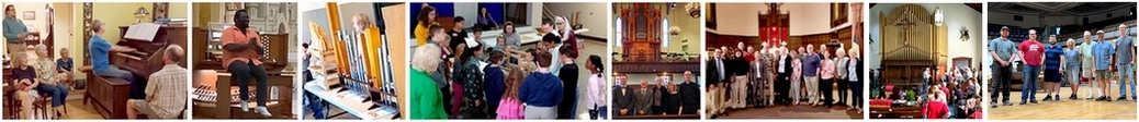 Mt.
                    Vernon First Presbyterian organ and house social.