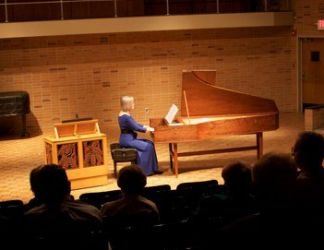 Helen Reed's concert, wide view