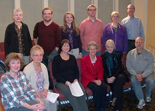 Certification workshop participants.
