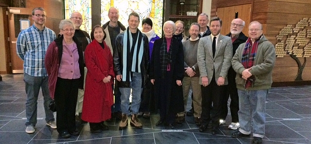 AGO group at
                      Temple Adath B'nai Israel