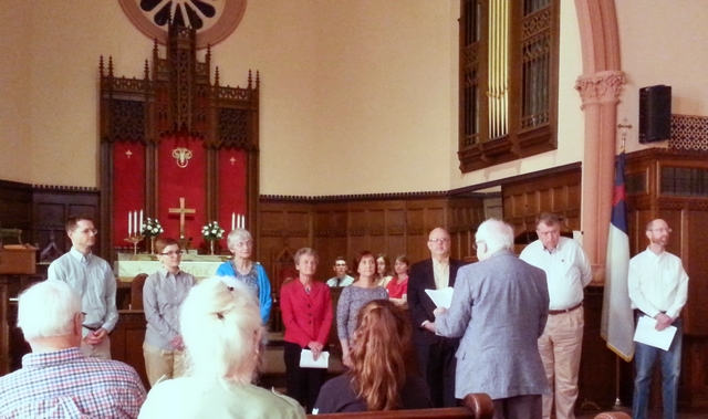 May 2018
                    Installation service, officers and players