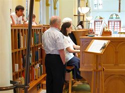 Masterclass with Jay Peterson at
          St. Meinrad.