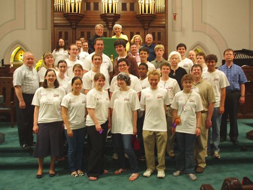 POEA 2009 after Roth concert in
                  Huntingburg