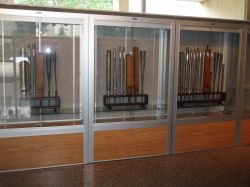 Tinker organ pipe display