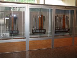 Tinker organ pipe
          display