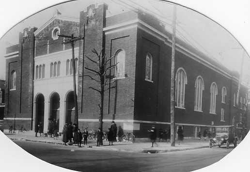 First Baptist Church outside