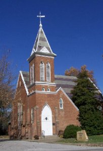 McCutchanville Methodist, exterior