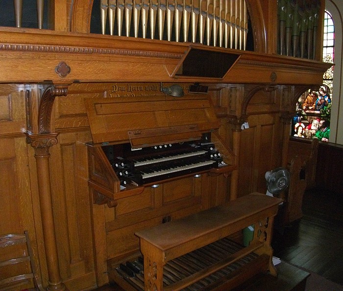 Console at St. Pius.