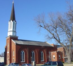 Zion UCC Evansville, outside view